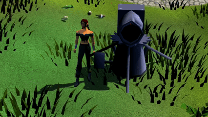 That Mom showing off the new Dwarf cannon.